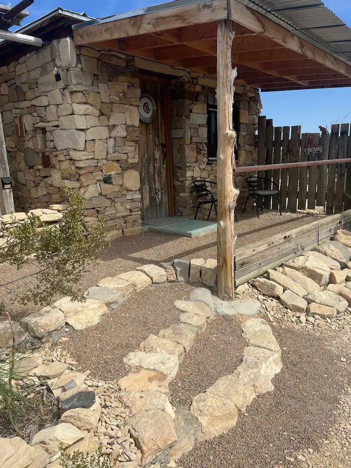 Ghost Town Ruin — Entire home · built into historic stone in Terlingua Ghost Town, TX
