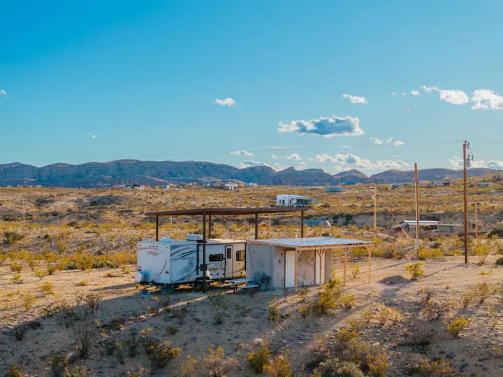 Koala Trailer — Camper / RV in the Ghost Town in Terlingua Ghost Town, TX